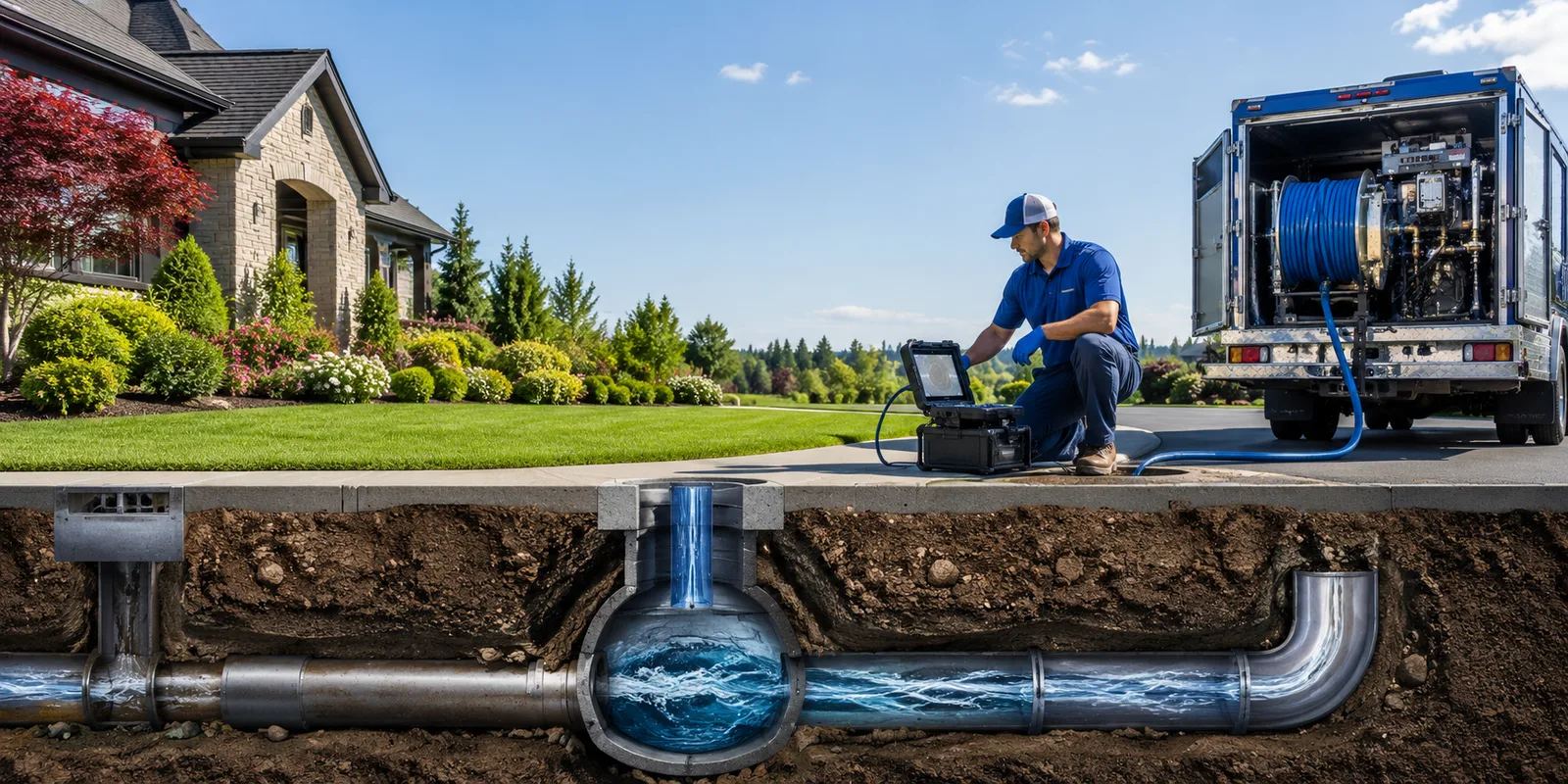 Drainage restoration information for Clarence Center, NY